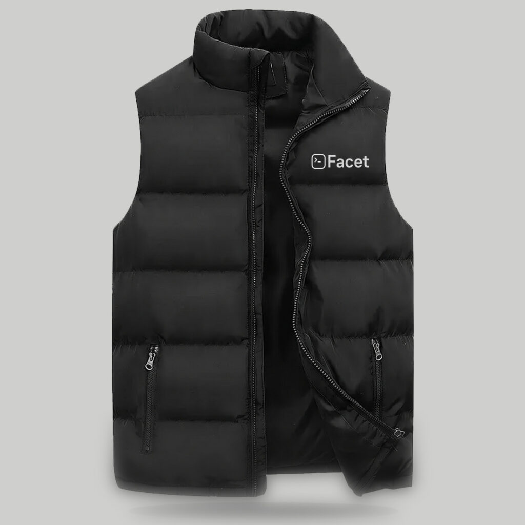 Facet Puffer Vest